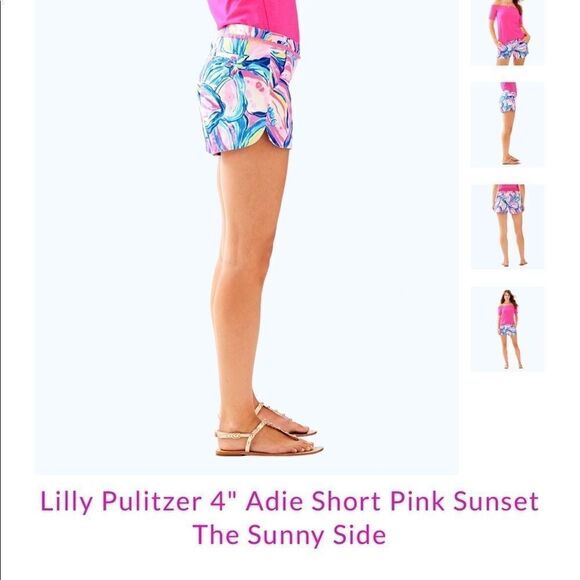 Lilly Pulitzer Adair shorts. 00 - Picture 4 of 8